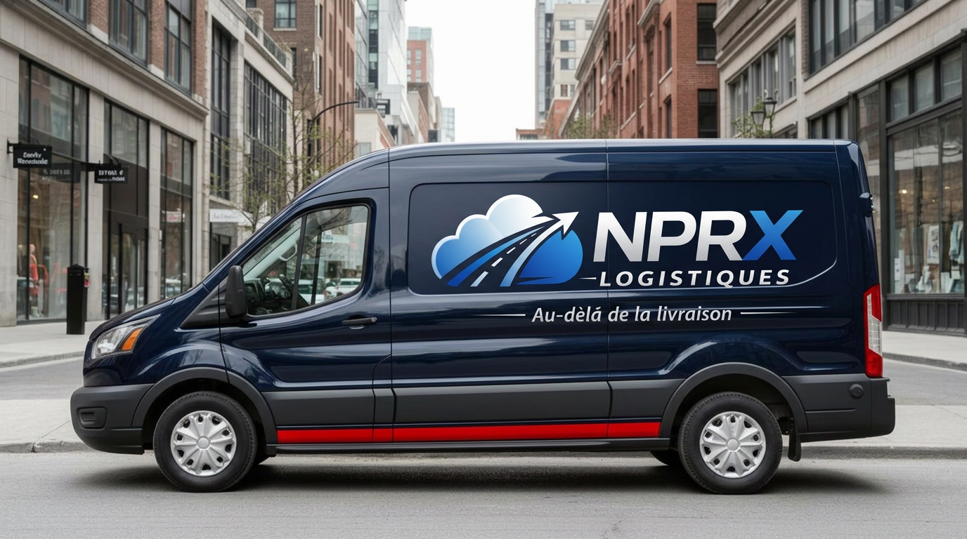 Ford Transit cargo van — flotte NPRX Logistiques